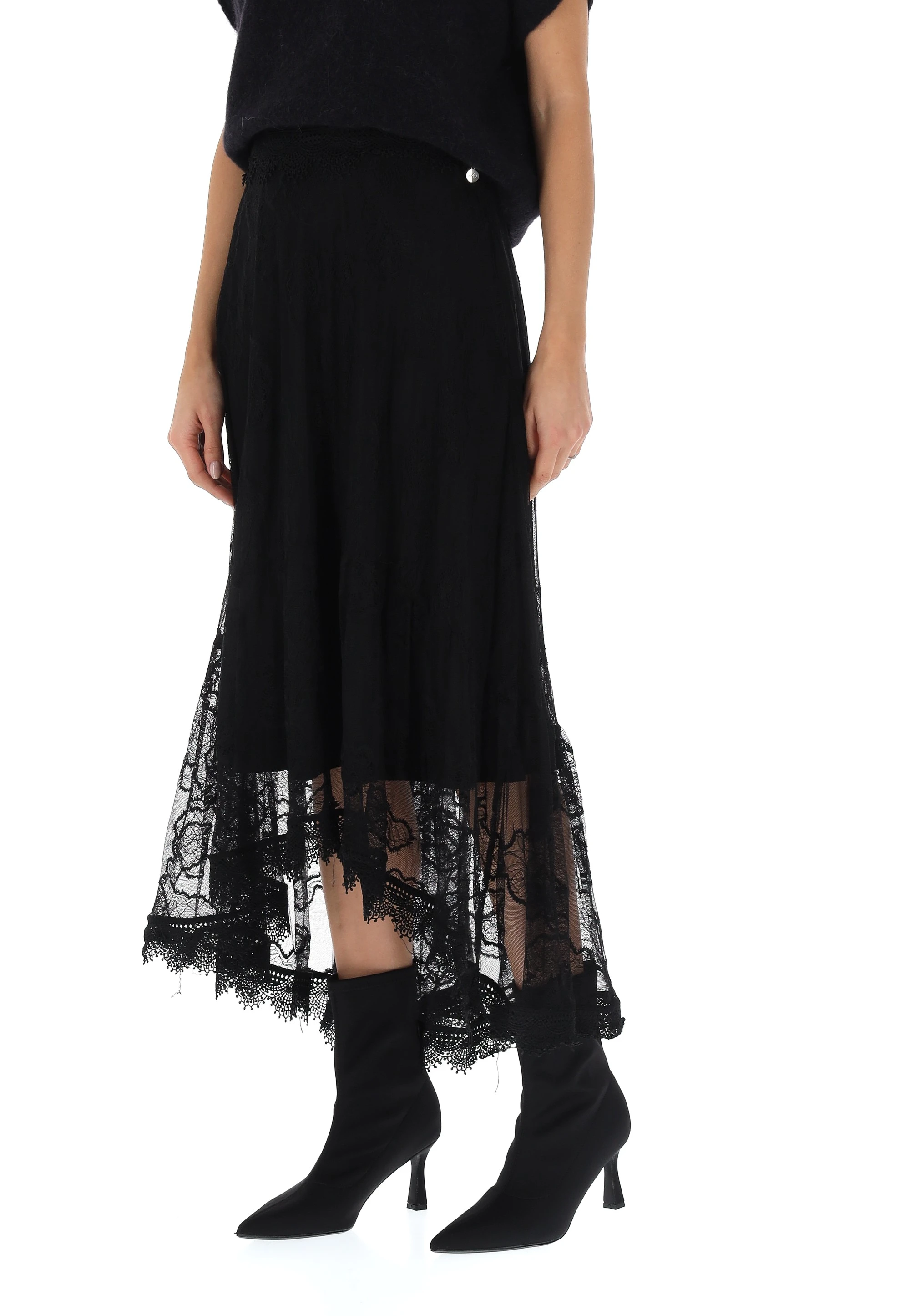 Gonna in pizzo Choklate